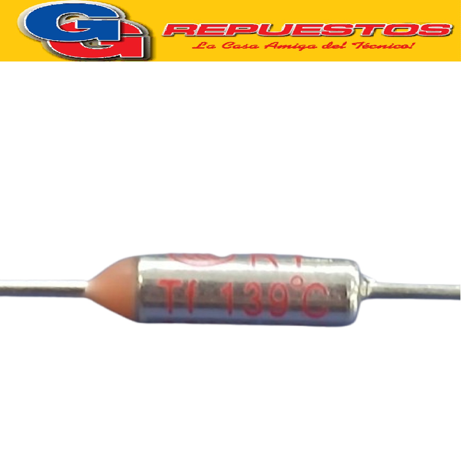 FUSIBLE TERMICO 139ªC 10A 250V DIODO