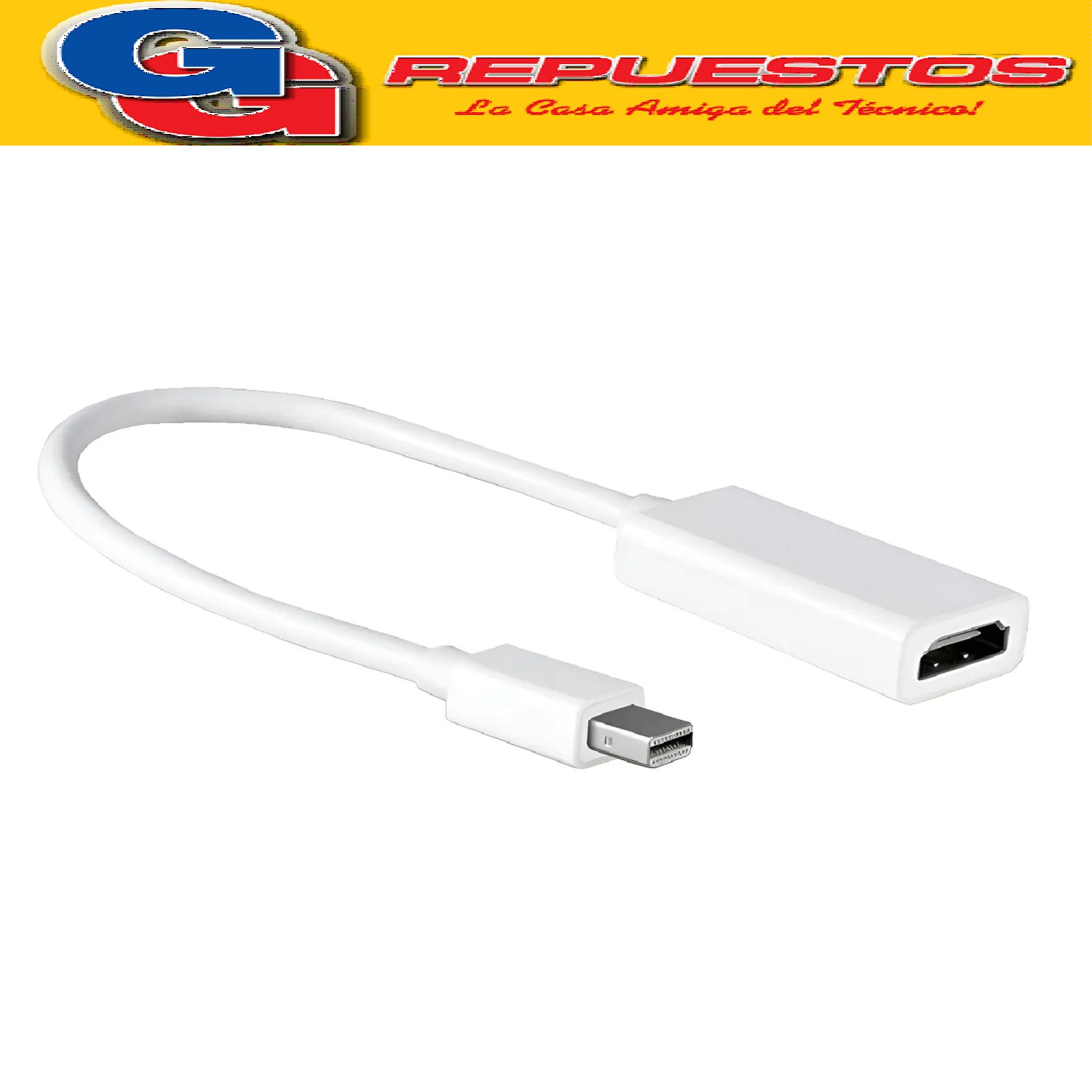 CONVERSOR MINI DISPLAYPORT A HDMI HEMBRA