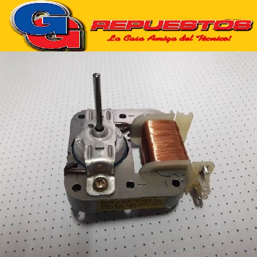 MOTOR VENTILADOR MICROONDAS EJE LISO FORZADOR (LARGO EJE 35m m / DIAMETRO EJE 3mm) MWO 220V 0.18 A 40 W