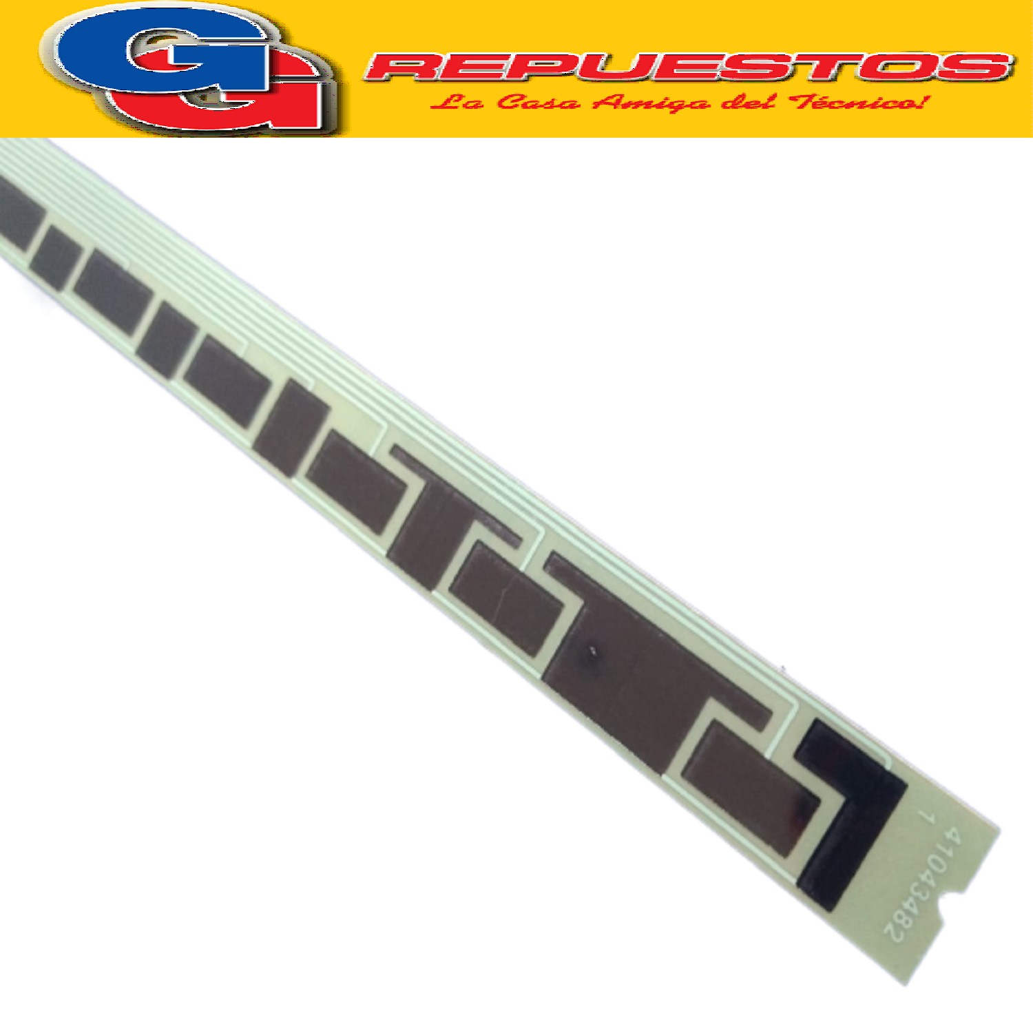 FLEX PARA PANEL PORTAMANDOS LAVARROPAS LONGVIE CANDY LS18012  L18010 L18012 CVST810T VST810T6 BOTONES, PIN DE 7 CONTACTOS, LARGO TOTAL 25.5 CM. (MEMBRANA TACTIL TRASERA PANEL MANDOS NACIONAL) Cod.Origen: CANDY GIAS FLEX LAVARROPAS CANDY CVST810T Productor: Ind.Argentina (MC-L40)  SENSOR TOUCH