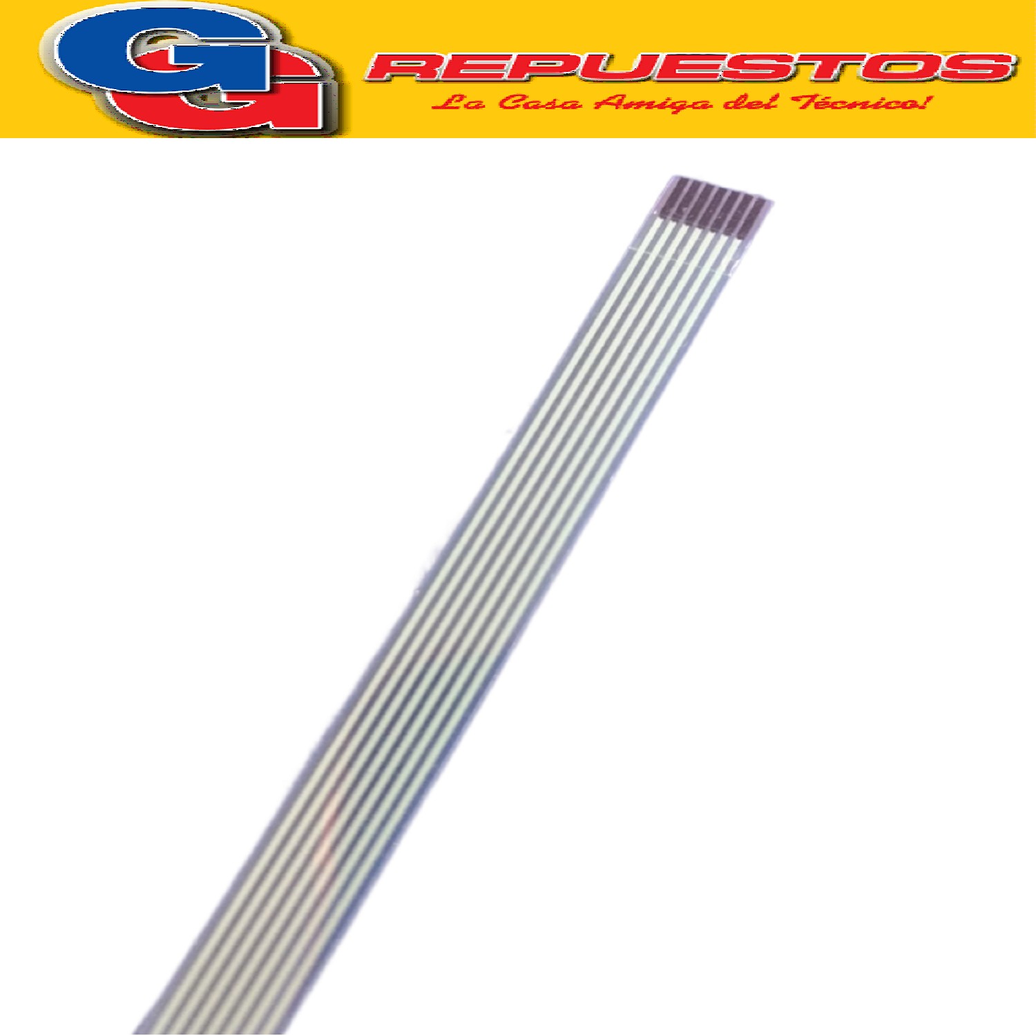FLEX PARA PANEL PORTAMANDOS LAVARROPAS LONGVIE CANDY LS18012  L18010 L18012 CVST810T VST810T6 BOTONES, PIN DE 7 CONTACTOS, LARGO TOTAL 25.5 CM. (MEMBRANA TACTIL TRASERA PANEL MANDOS NACIONAL) Cod.Origen: CANDY GIAS FLEX LAVARROPAS CANDY CVST810T Productor: Ind.Argentina (MC-L40)  SENSOR TOUCH
