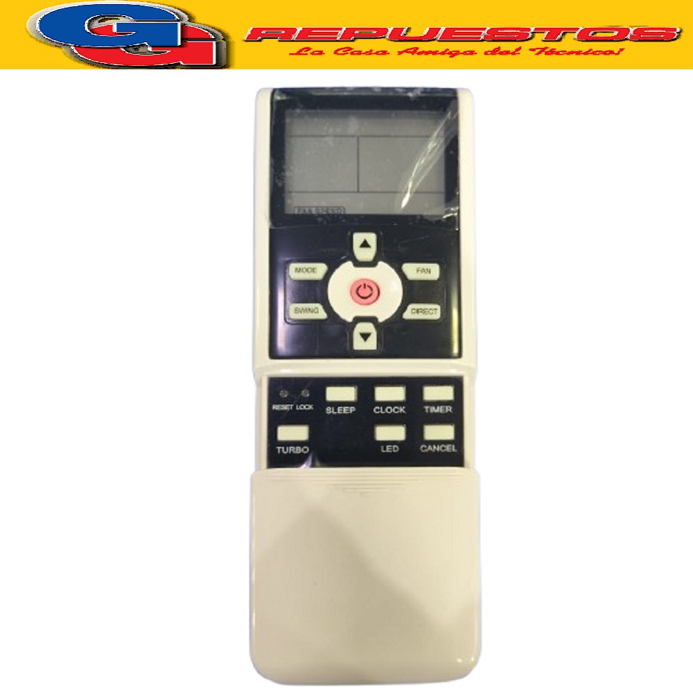 CONTROL REMOTO AIRE ACONDICIONADO SPLIT COMPATIBLE CON AR805 DAEWOO WHIRLPOL NIDEA ALSKA BGH LONGVIE A405