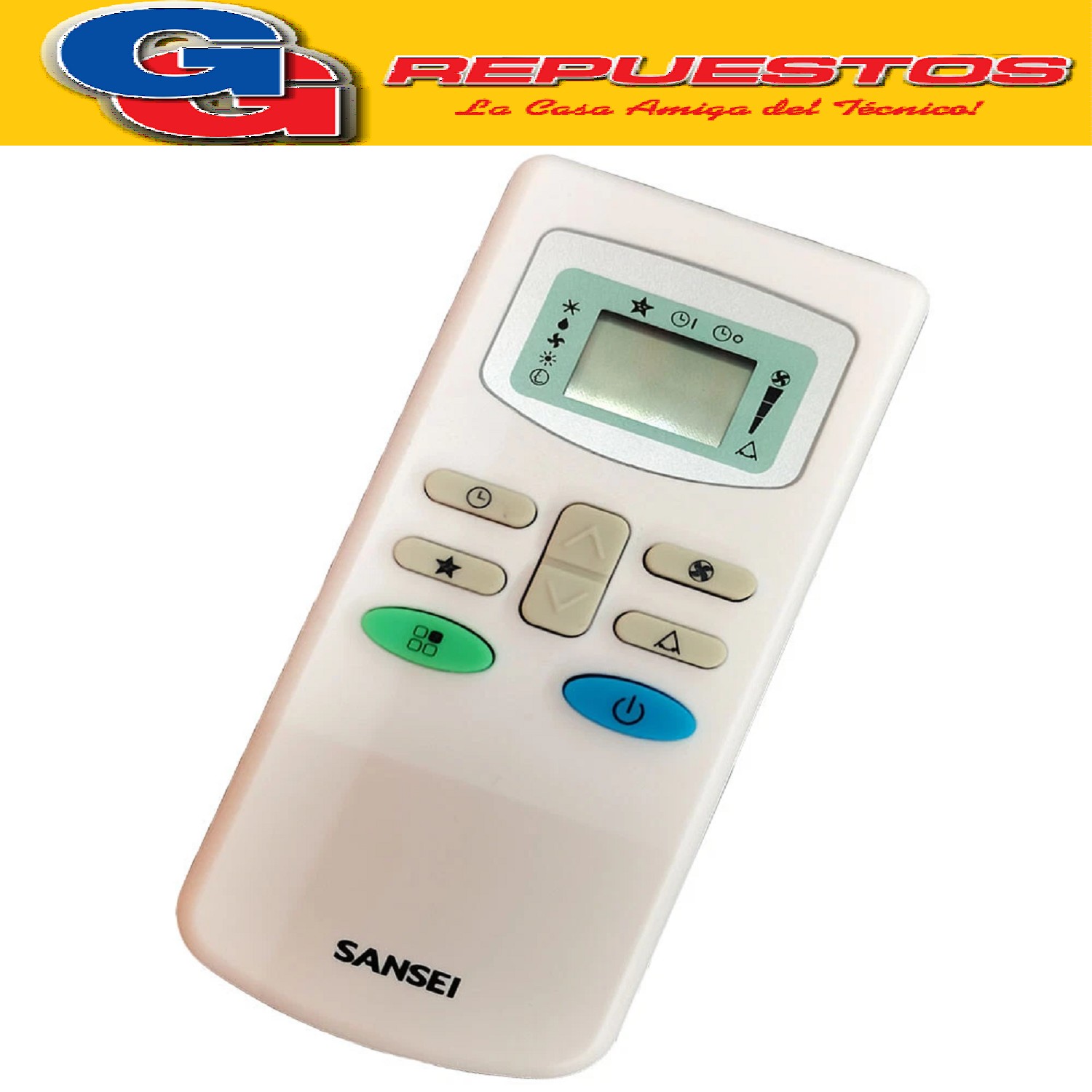 CONTROL REMOTO AIRE ACONDICIONADO SPLIT PARA AR806 -HITACHI- TCL RCA KELVINAITOR