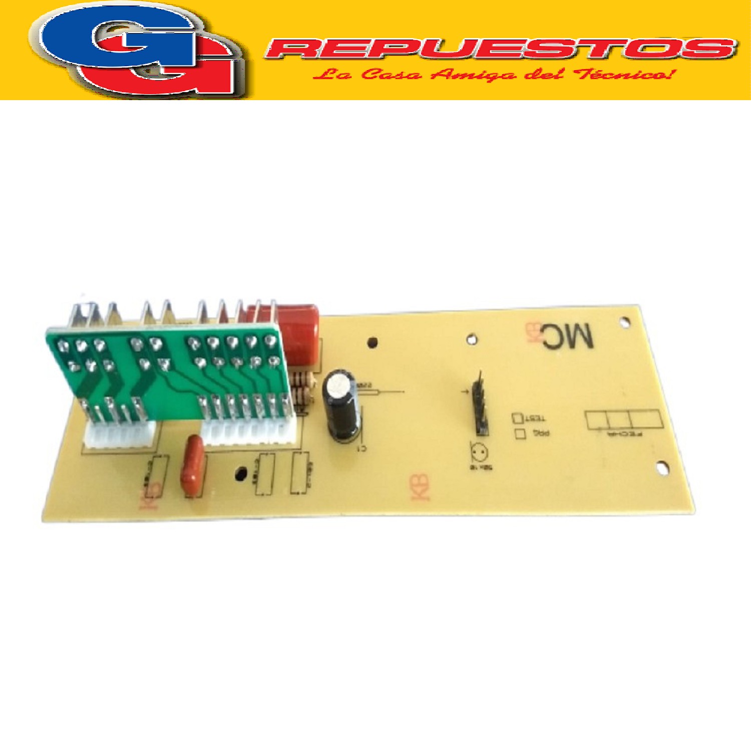 PLAQUETA LAVARROPAS PARA CODINI AQUA 323 CON PALAS HYUNDAI   W600 con palas TIPO MC COPIA NACIONAL 10 CONTACTOS PALAS