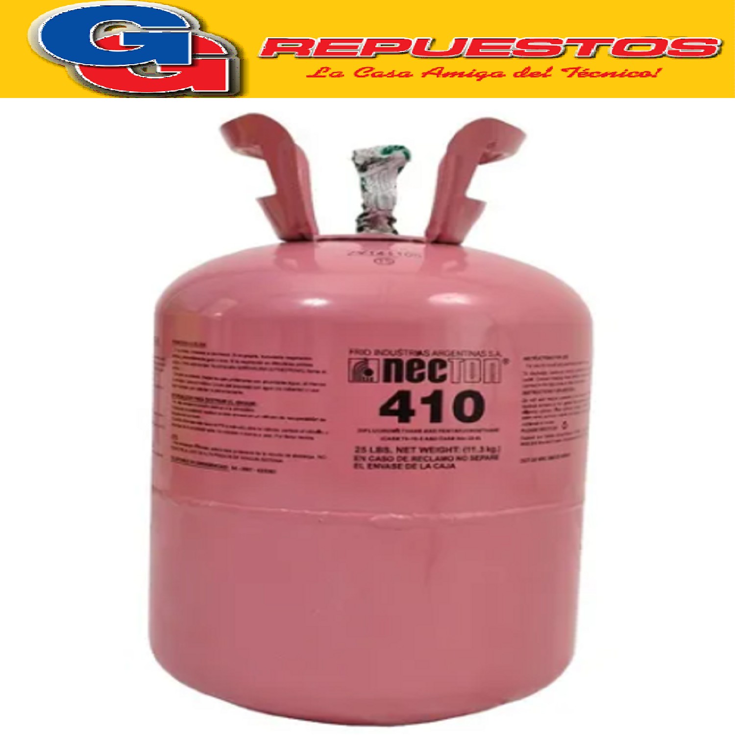 GARRAFA GAS R410 5.6 KG NECTON