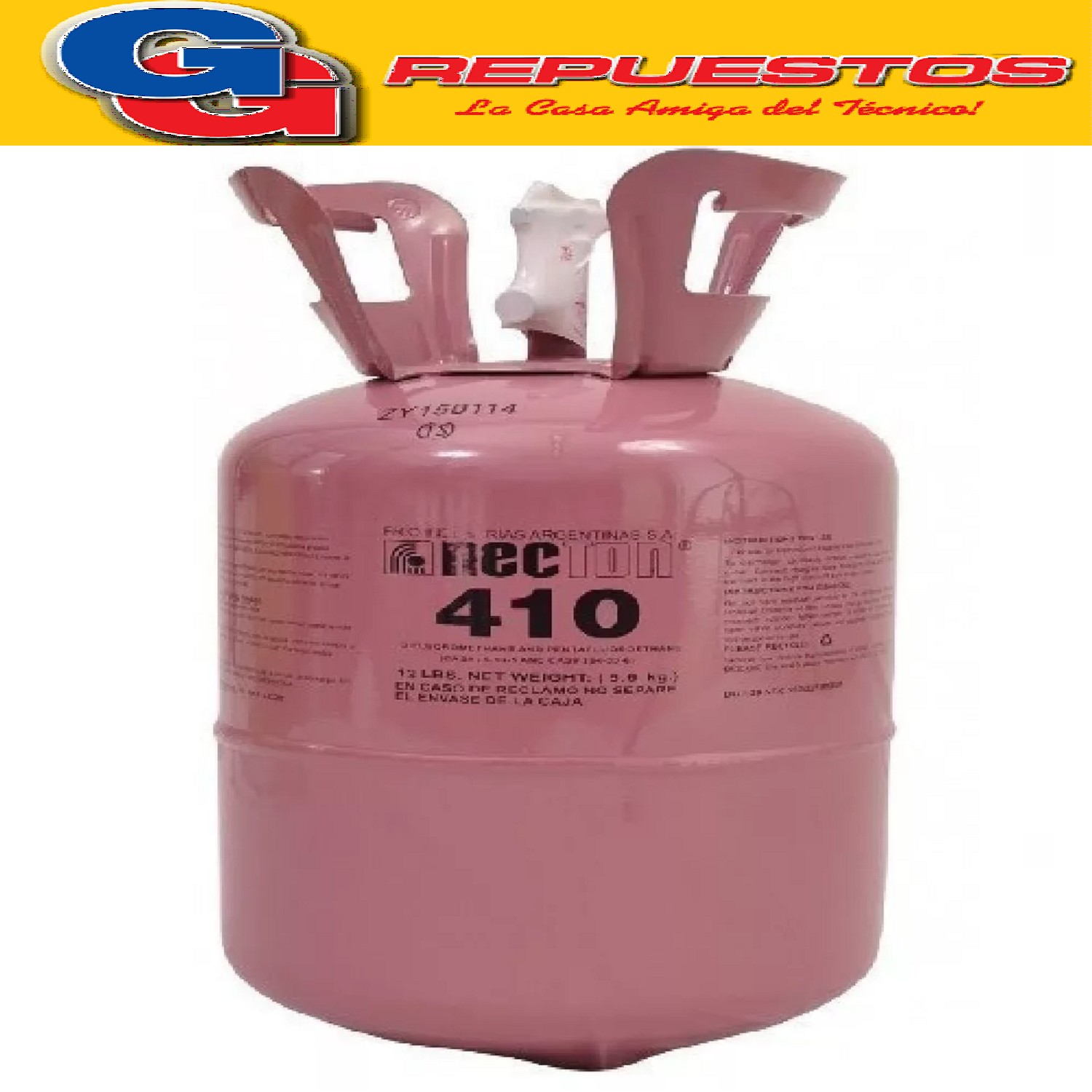 GARRAFA GAS R410 5.6 KG NECTON
