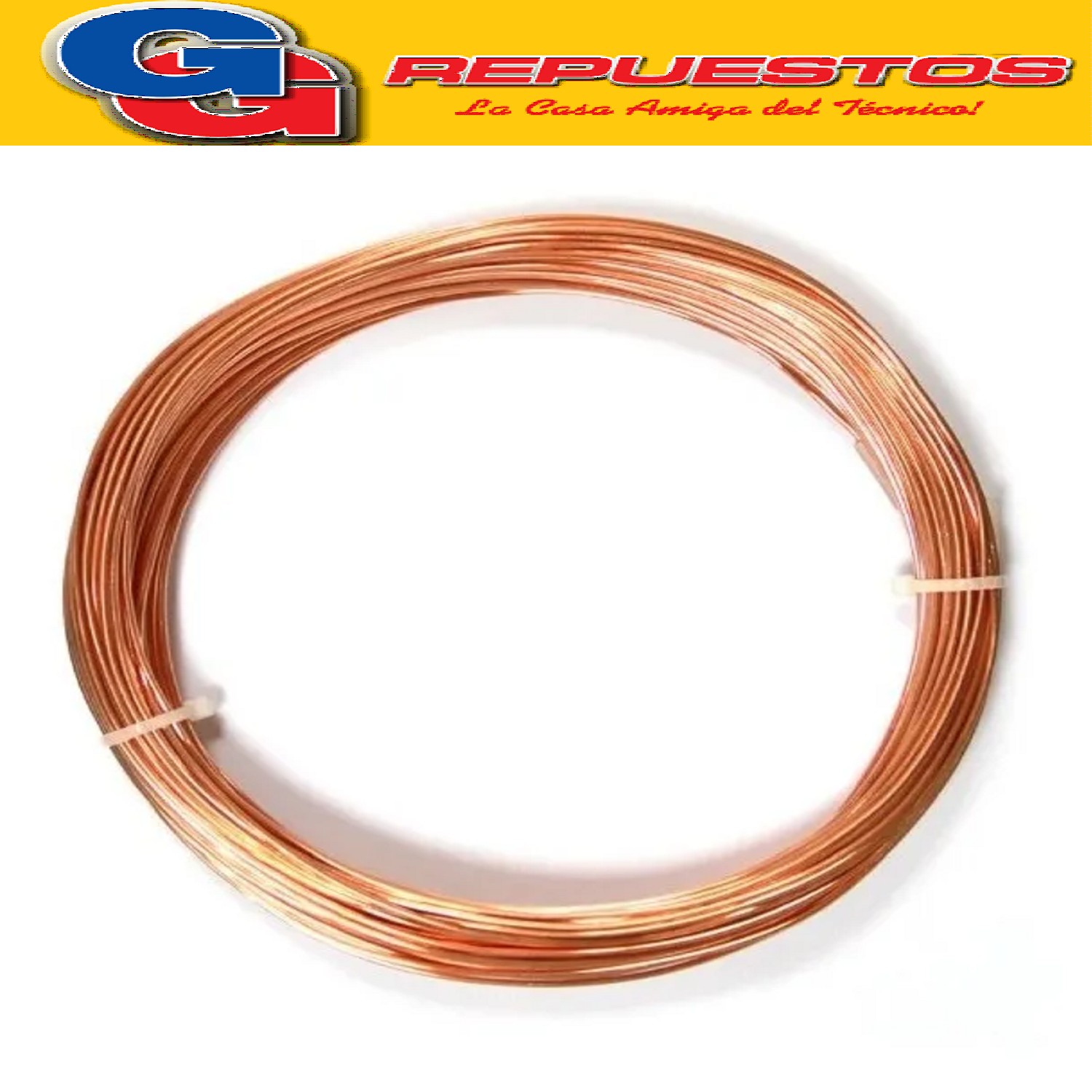 Kg.Capilar de cobre 0.9 mm DIAMETRO EXTERIOR APROX 2.10 mm