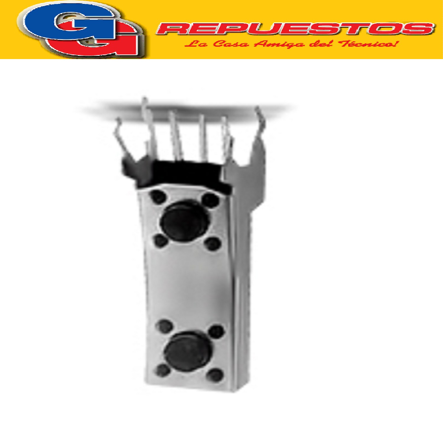 MICROSWITCH TACT SWITCH DOBLE BAJO  4 P. 90º VERTICAL (SW063 )