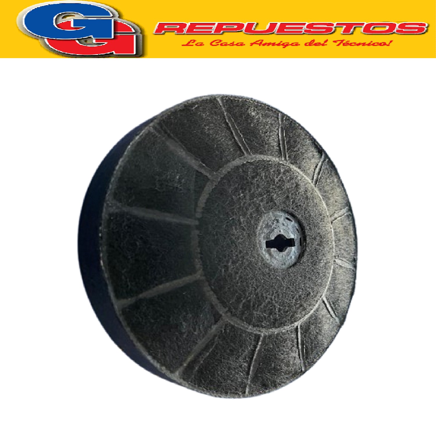 FILTRO CIRCULAR CARBON DOMEC BRAM-METAL 190X23mm MODELO AH1