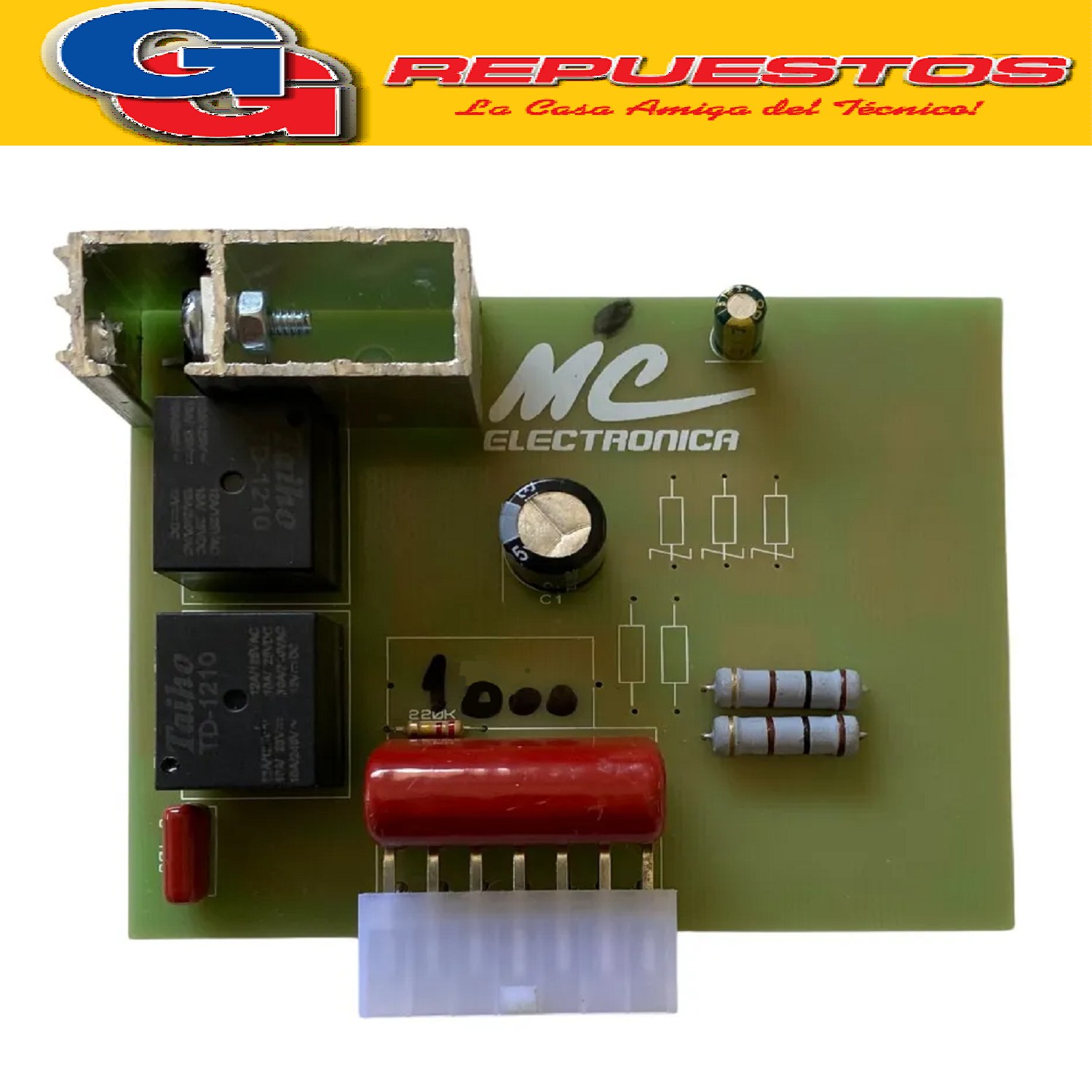 PLAQUETA ALTA VELOCIDAD COMPATIBLE CON LONGVIE 1000 RPM 5616 -5815-5817 COPIA TIPO MC PLAQUETA MOTOR LAVARROPAS