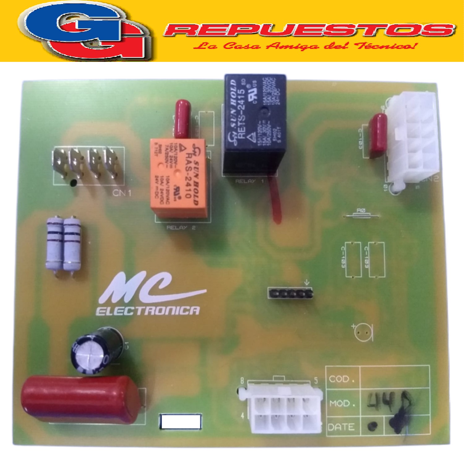 PLAQUETA HELADERA PARA WHIRLPOOL WRM49/40/48/45 WRM44D 440   -ERM48 0-ERM440-ERM480-ERM40D-ERM40P-ERM44D-ERM48D- ERM48L-ERM48P-ERM40DNL-ERM45D1-ERM49X1-  ERM49P1-ERM49D1-ERM49L1-ERM440-ERM480 (Blca)- WRM40P-WRM40D-WRM44D-WRM45D1-WRM48D-WRM48L-WRM48P-WRM49D1- PLAQUETA DE POTENCIA COPIA NACIONAL MC