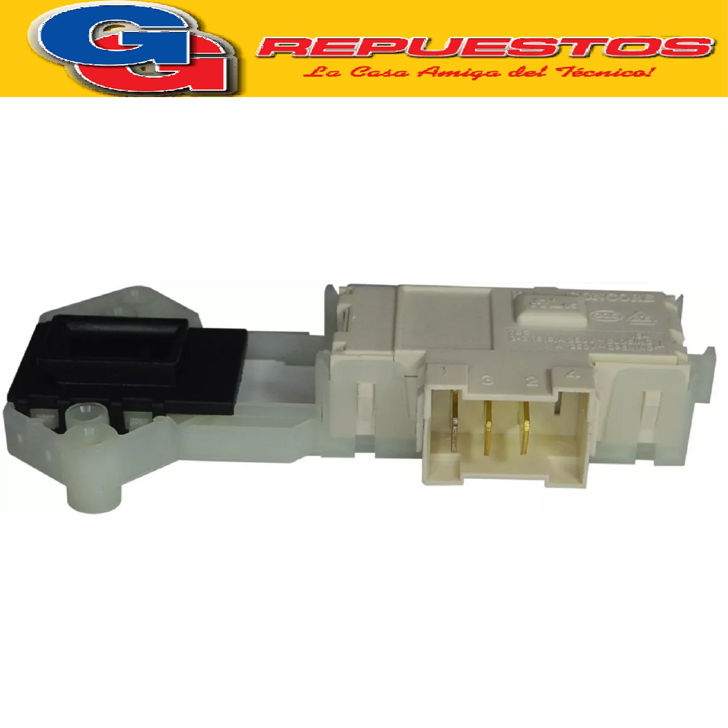BLOCAPUERTA PARA  LAVARROPAS LG F1200TD-F1210TD-F1215TD-F140 0TD-WD/ 12325 (TROMM)-SAMSUNG ORIGINAL F1370TD PHILCO PHILCO PHLF080B/03-
PHLF071B/03-PHLF070B/03-PHLF060B/03 (ORIG) PHILCO PHLF080B-SIAM LSI LVF070B
Cod.Origen:
6601ER1005A (LG) LG0076
6601EN1003D (LG)
6601ER1005E (LG)
3619047100 (DAEWOO)
17438100000473 (SIAM-ATMA-PHILCO) 1706156962D1
Produttore: ROLD (DA081043) Ex CONCORE 140821000A1-6601EN1003D-Para sustituir 6601ER1005C
China WM20W68-SZ (OS 45980) B04030005