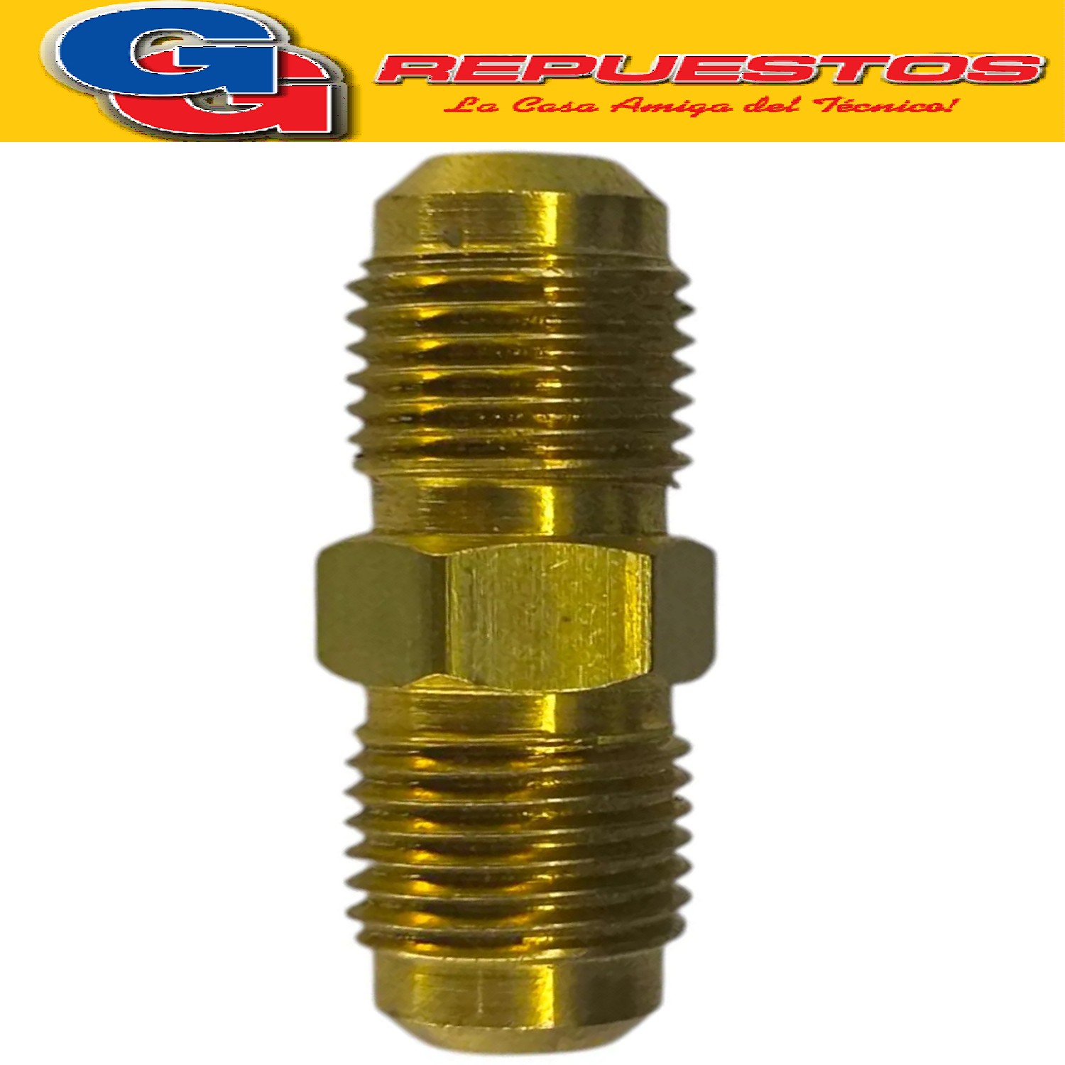 UNION 5/16 FM x 5/16 FM DE BRONCE