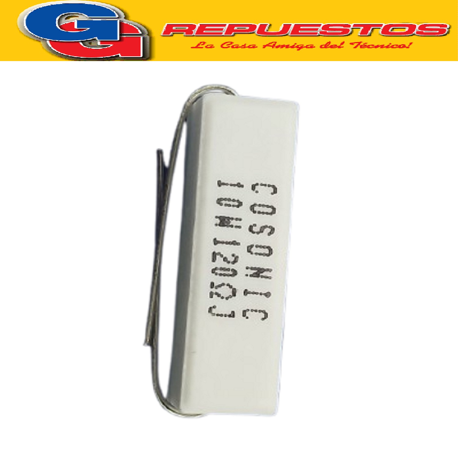 RESISTENCIA CERAMICA 10W 5% 120E