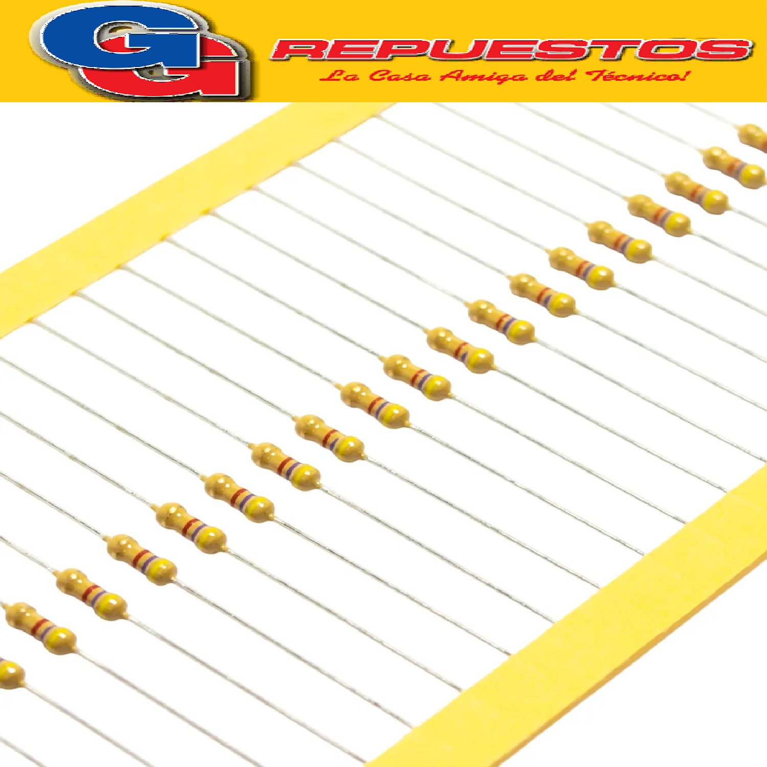 RESISTENCIA CARBON 1/4W 5%   5K6