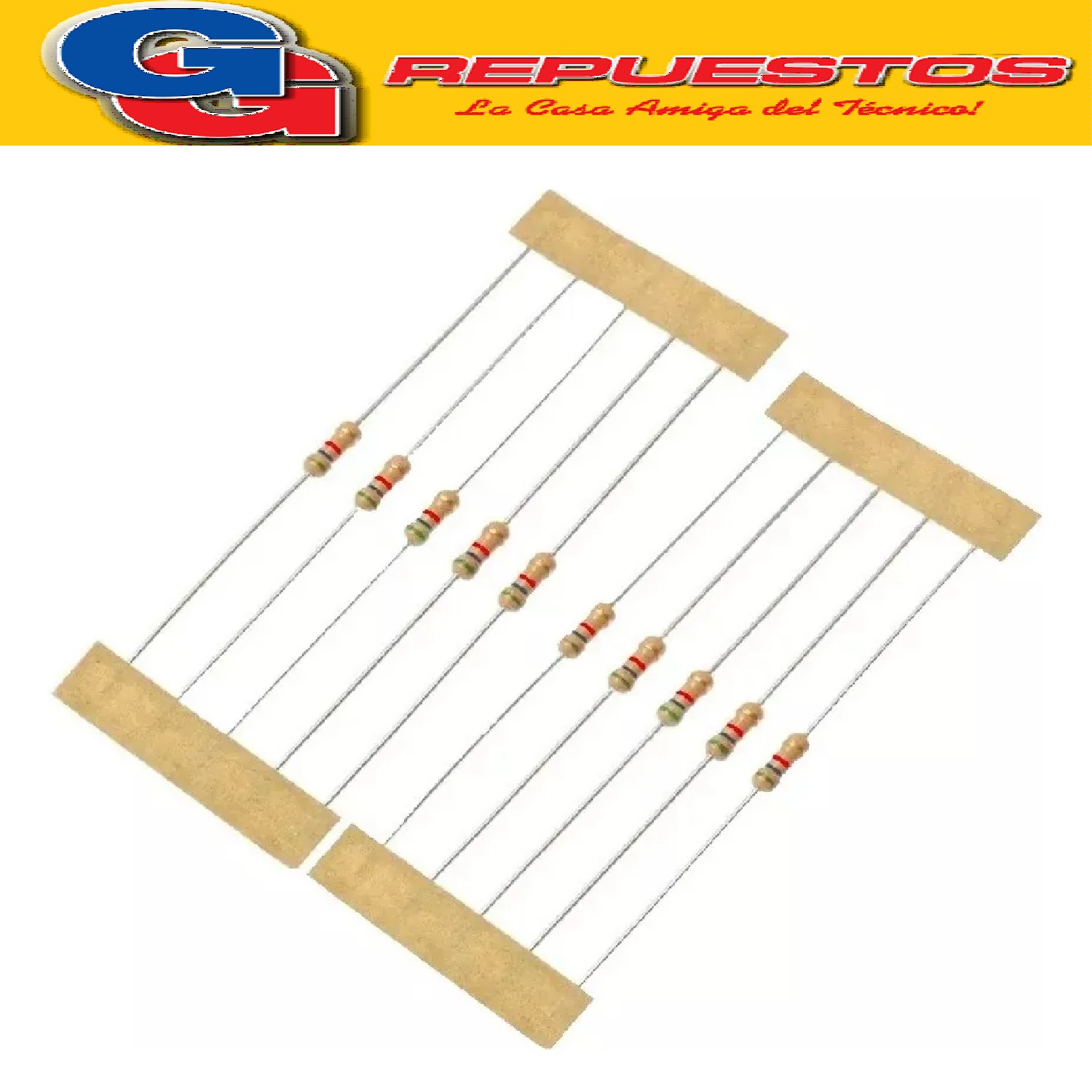 RESISTENCIA CARBON 1/4W 5%   5K6