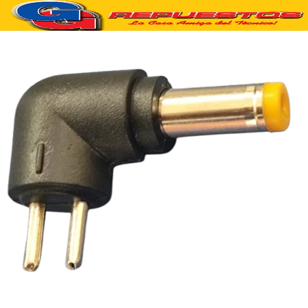 CONECTOR P/CABLE FU070G - FICHA HUECA 4.8x1.7mm AMARILLO