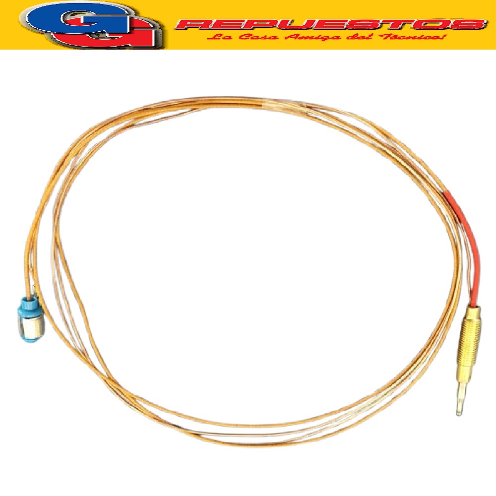 TERMOCUPLA COAXIAL COCINA 1300 MM PIN 2 TUERCAS