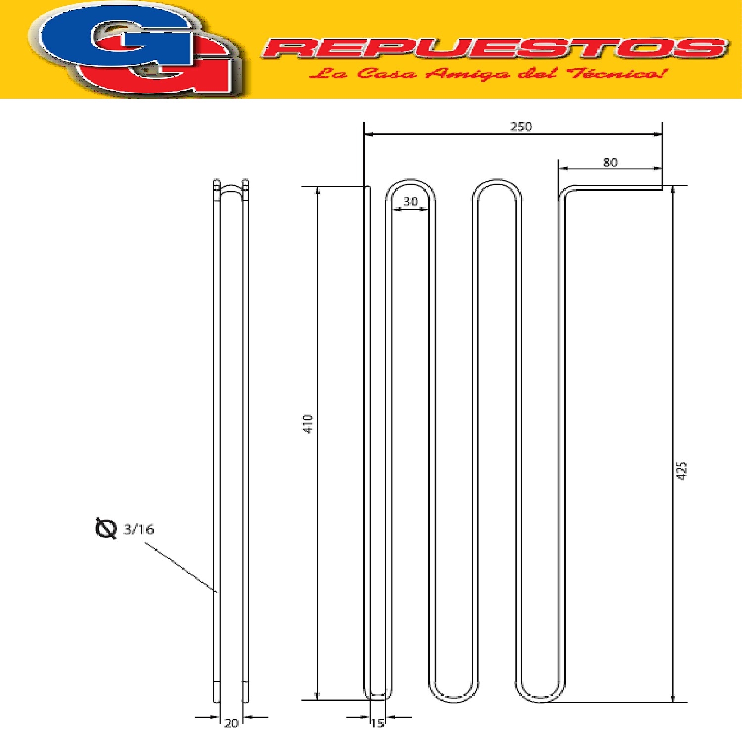 RESISTENCIA DE HELADERA MABE GENERAL ELECTRIC NO FROST 450/G .E450/HGE450 NFBD01 B319 220V 256W / 222W MABE HMA 450 NF M01 PATRICK RDR2406 MABE/GE 450-455 Cod.Origen:
238C2448P006 (MABE)238C2448P004 (MABE)
Produttore: Brasil ASV Projetos (RDR2406)
RESIST GE 231W 220V
 RESISTENCIA GENERAL ELECTRIC REGE450 NFE
141-HGE450-HGE455-REME420-REME460 (231W