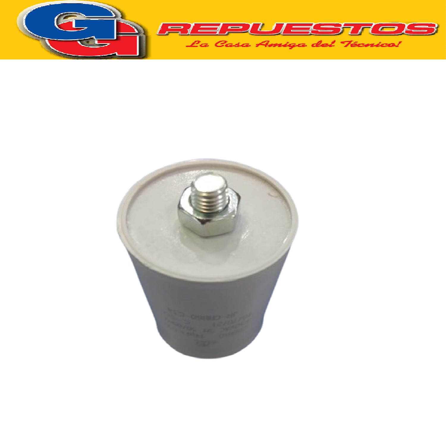 CAPACITOR 14uF CILINDRO 450VAC CON TORNILLO