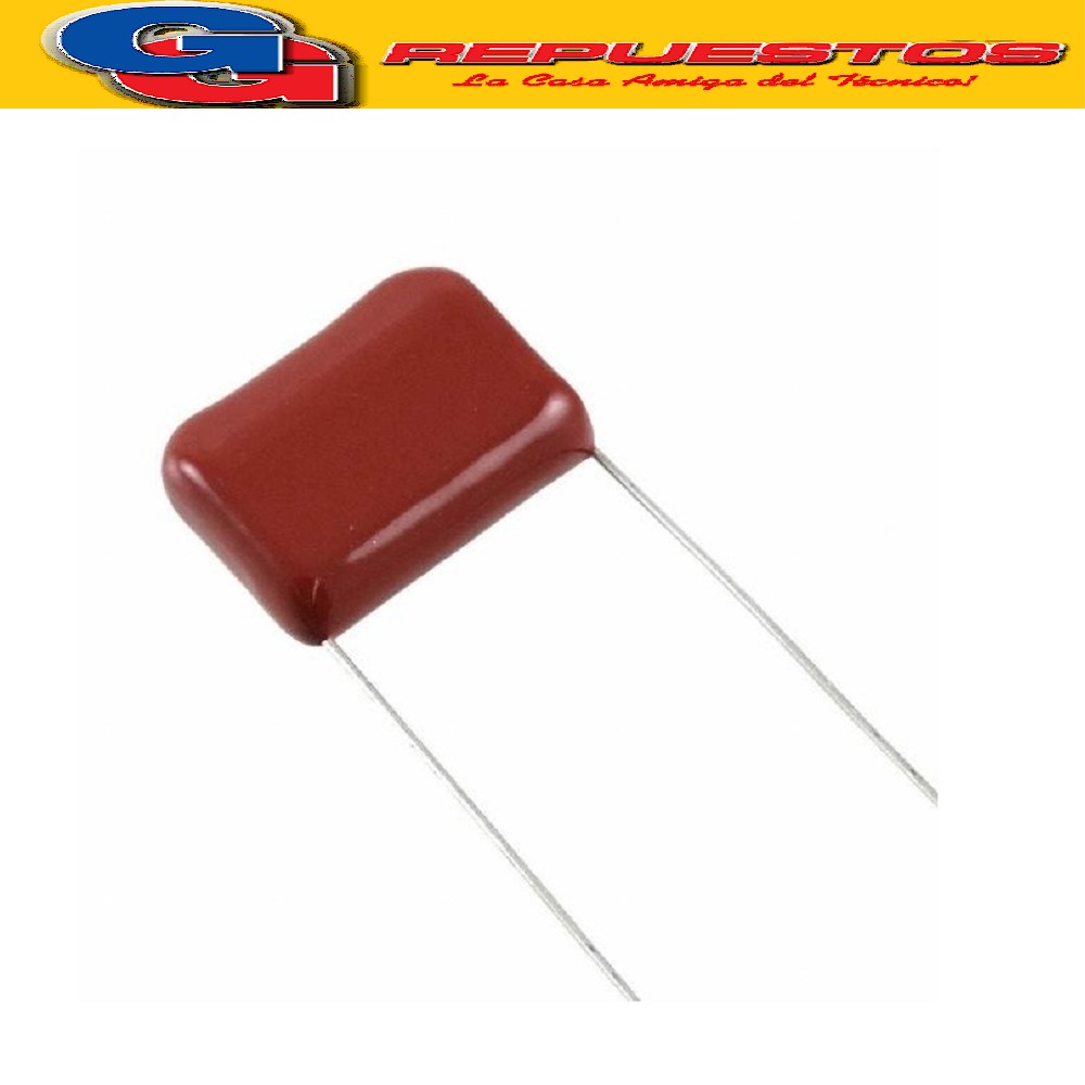 CAPACITOR POLIPROPILENO Metalizado 0.047uFX250VDC (Paso=10mm ) 473 2E