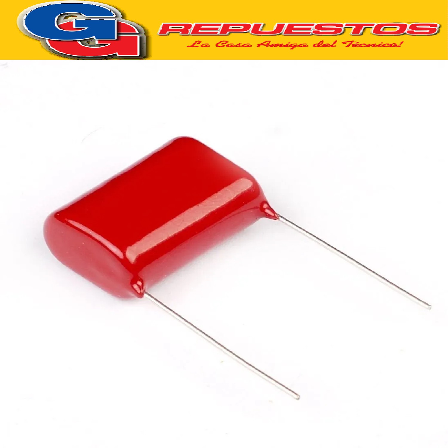 CAPACITOR POLIPROPILENO Metalizado 2.2uFX250VDC (P=21mm) 225 2E