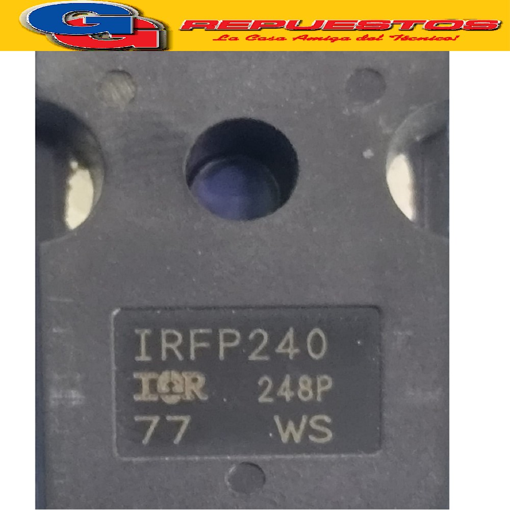 TRANSISTOR IRFP240 HEXFET 200V/20A/0.18R