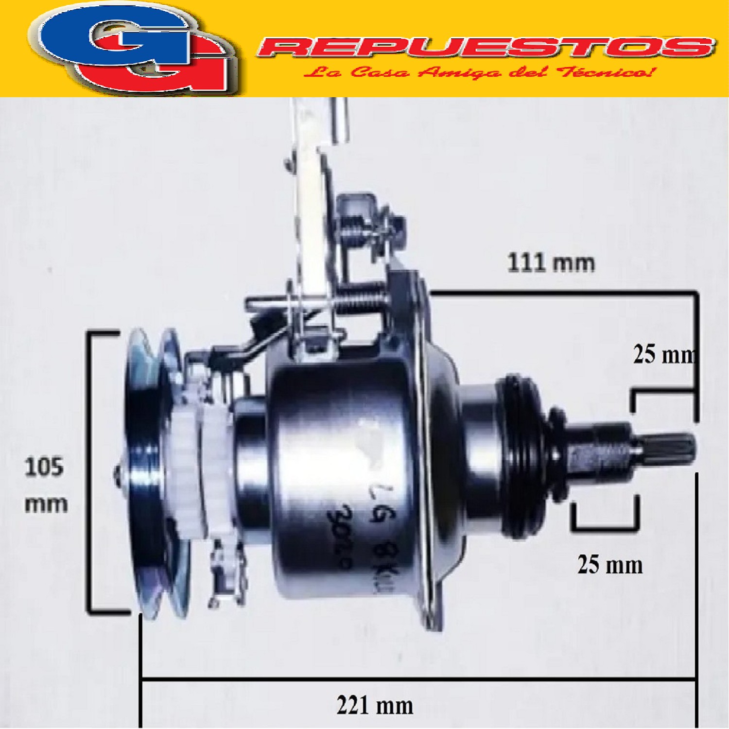 CAJA ACCIONAMIENTO PARA LAVARROPAS LG 8KG TURBO DRUM  T8010T E CORT A FUZZY   Modelos para los que aplica: T7000, T8000 y T8005 T8015 Cod.Origen:
4265EA1006G (LG) AEG72950002 (LG) Produttore: GC-T7F6 LGEP1 (J070203.C) CP6A25A China CLUTCH RT672 (RT 672) LG 8 kg CLUTCH AE1004 (CLUTCH-4) 6050