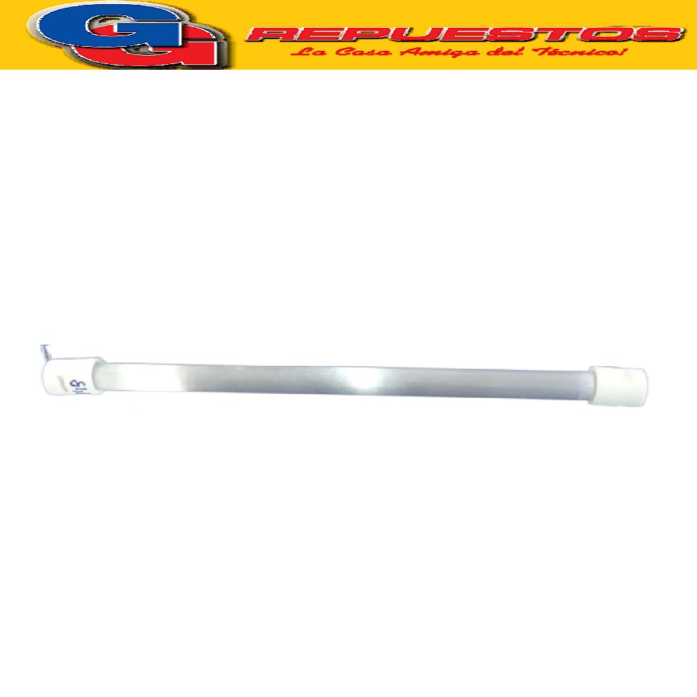 TUBO CUARZO FINO 16 CM 400 W 220 V ARMADO CON RESISTENNCIA   DE ESTUFA LILIANA