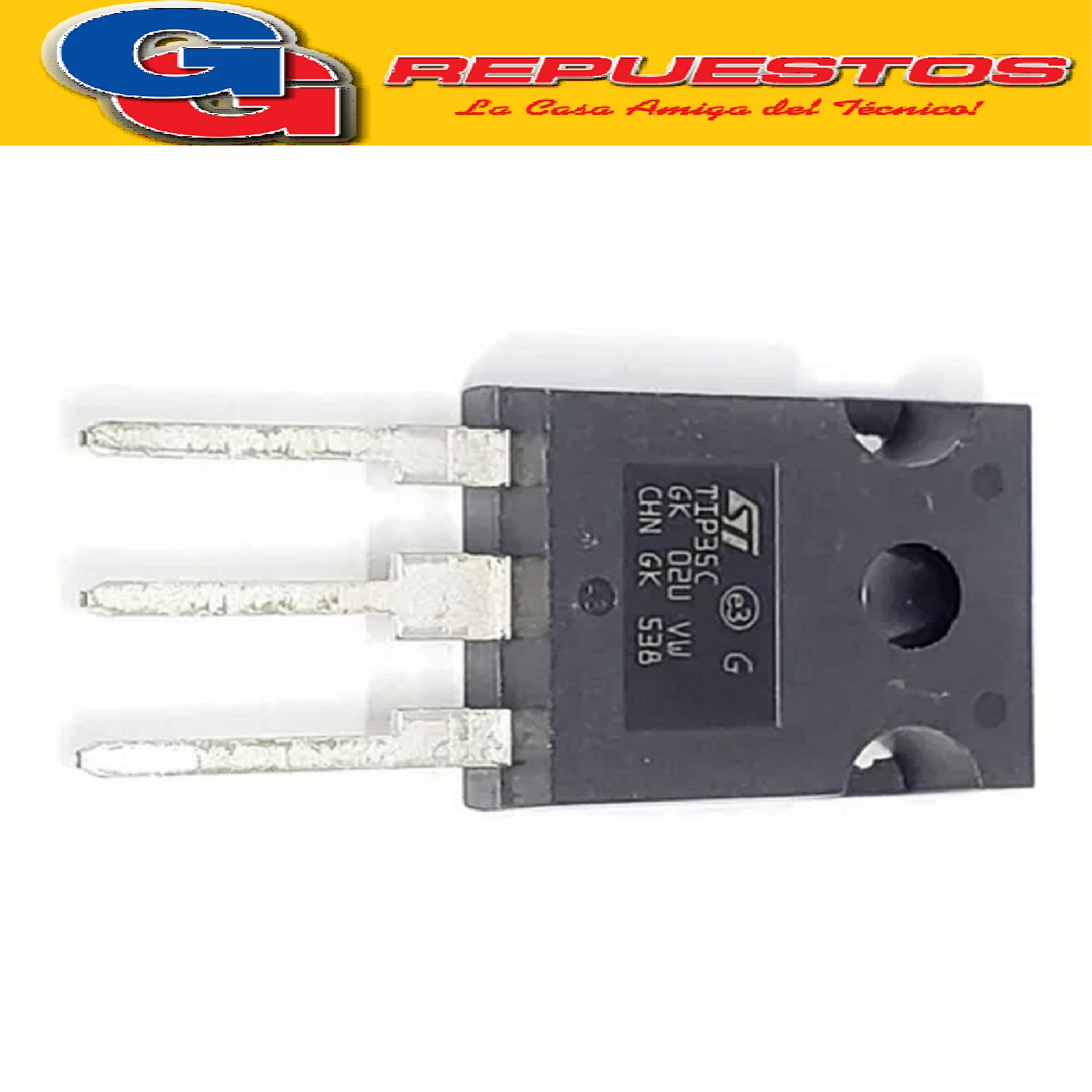 TIP35C TRANSISTOR NPN (100V/15A/125W)