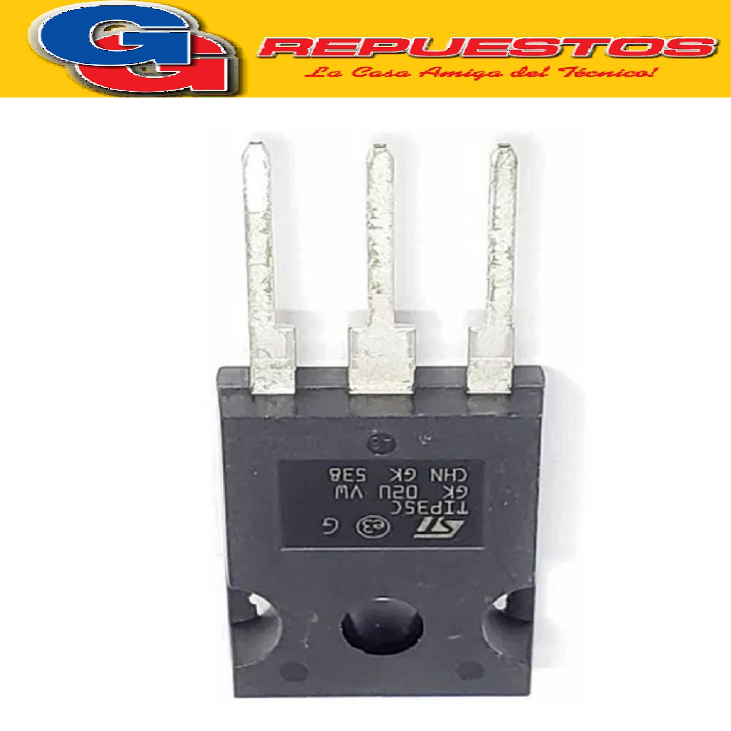 TIP35C TRANSISTOR NPN (100V/15A/125W)