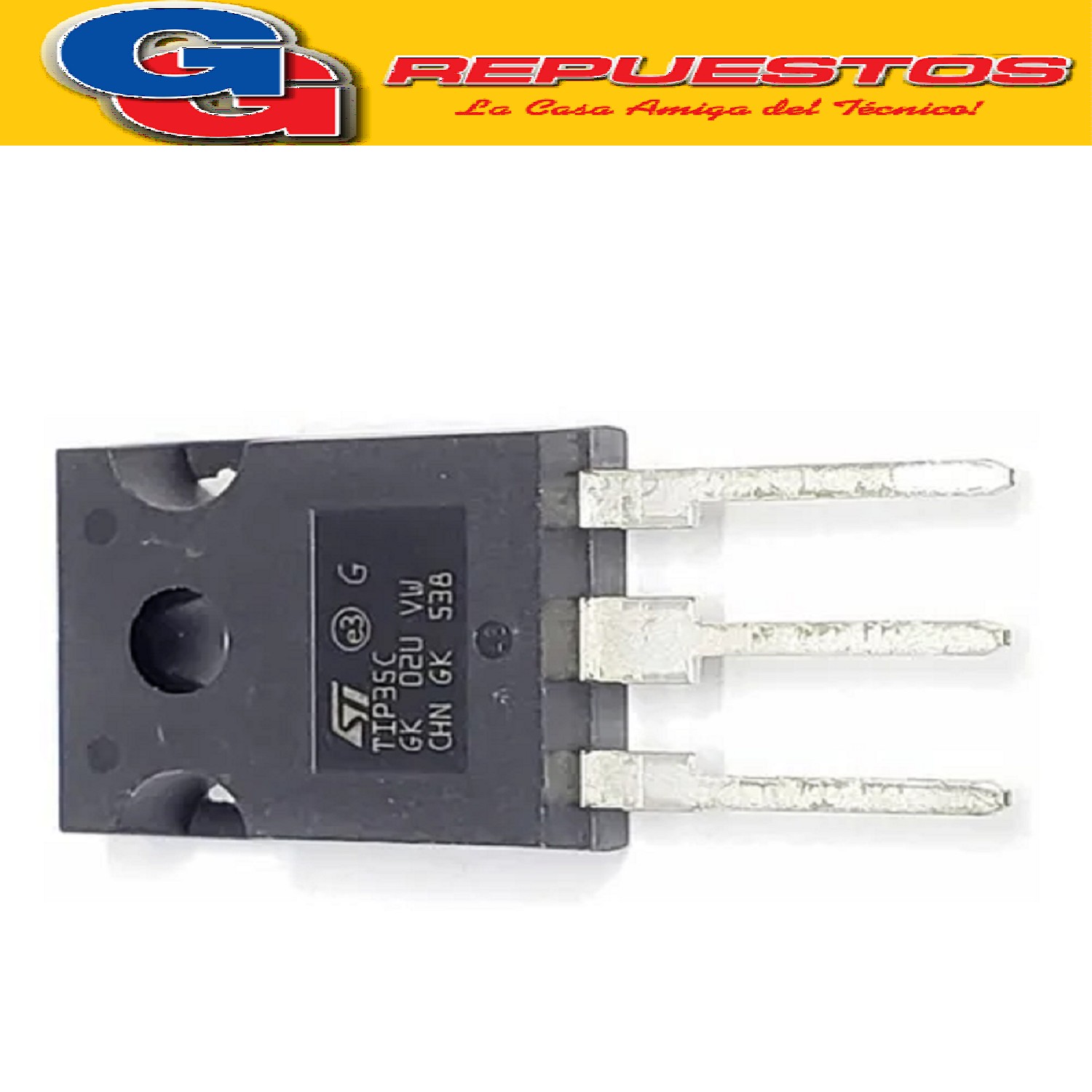 TIP35C TRANSISTOR NPN (100V/15A/125W)