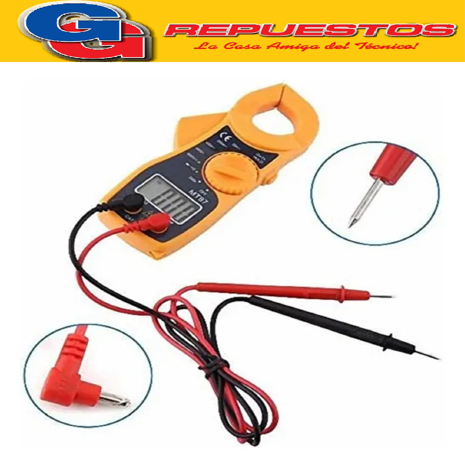 PINZA AMPEROMETRICA TSMT87 (LLEVA PILAS AAA)