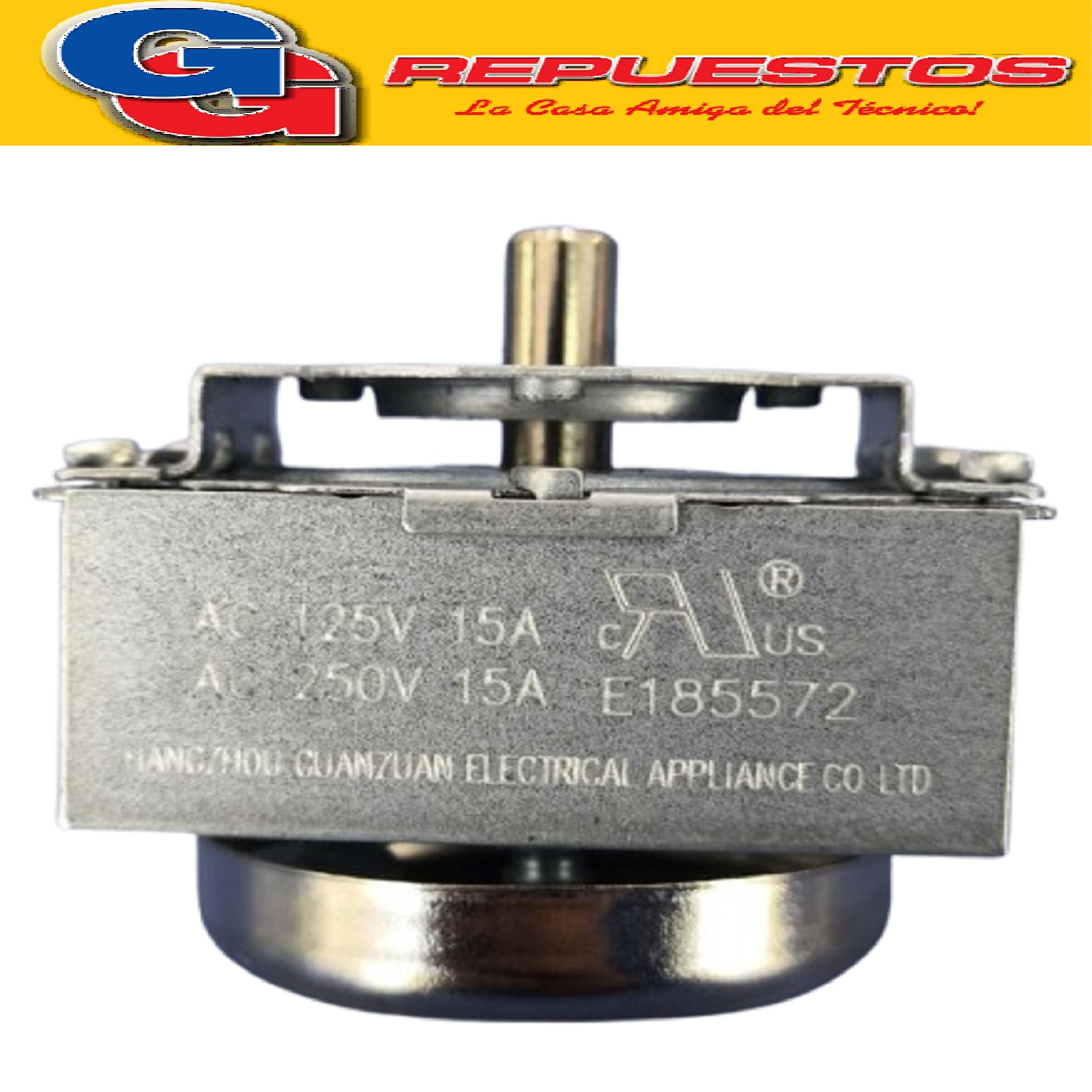 TIMER RELOJ 60 MINUTOS PARA HORNOS ELECTRICOS 60 MEDIA CAÑA  Y MICROONDAS