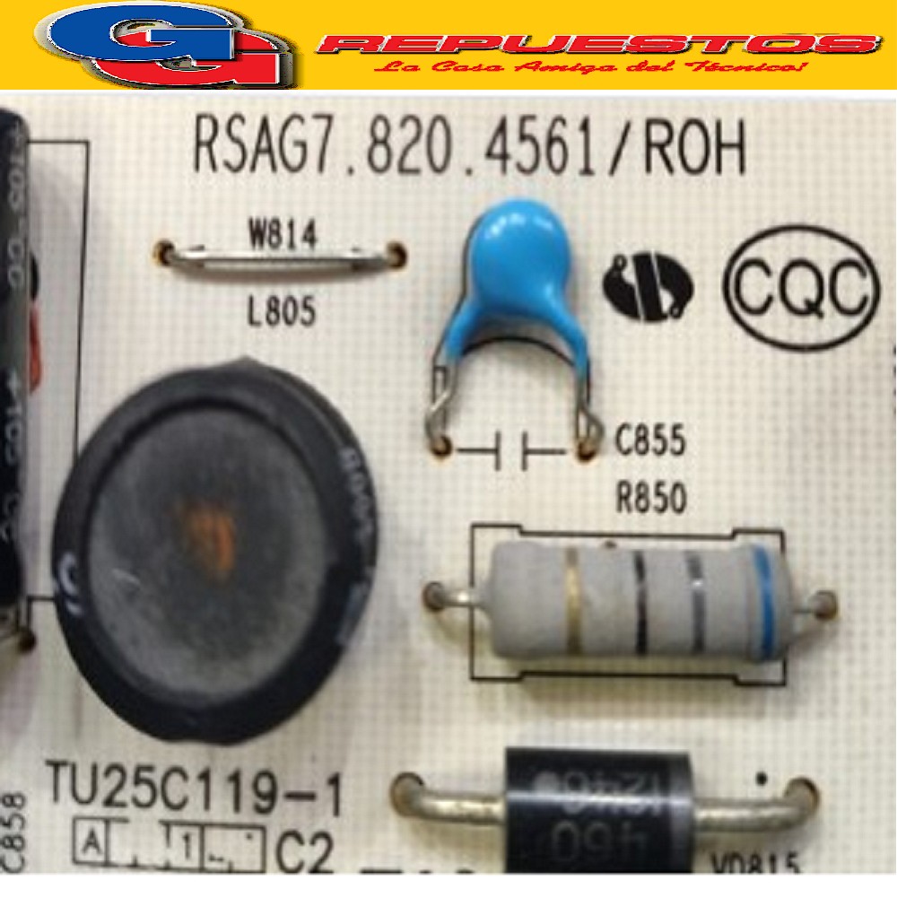 PLACA FUENTE LED 32  RSAG7.820.4561 PARA BGH BLE3213RT/A HSS SMART HLE3213RT HISENSE HLE3213RT 156183