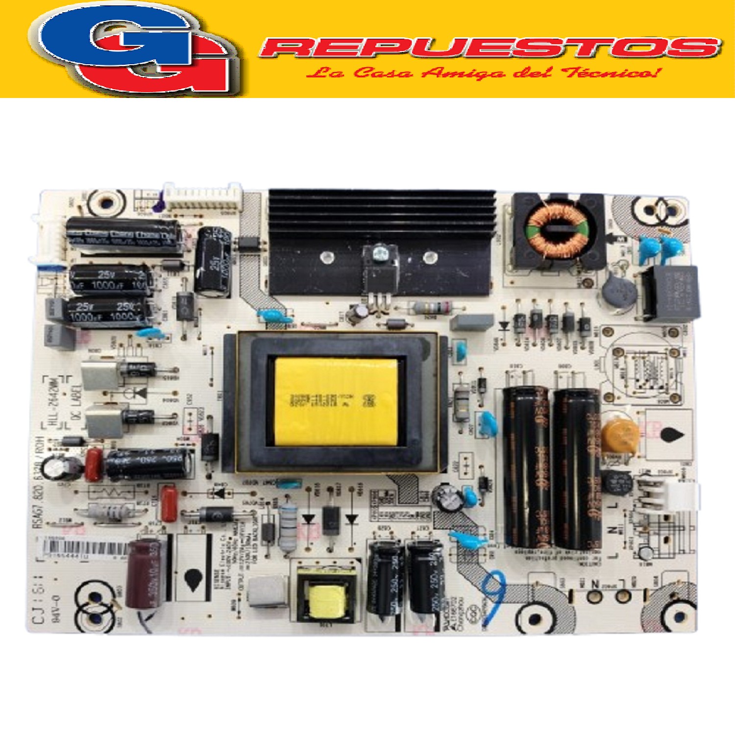 PLACA FUENTE LED 40  RSAG7.820.6328 PARA BGH  BLE4015RT HISE NSE Hl e4015rtfx