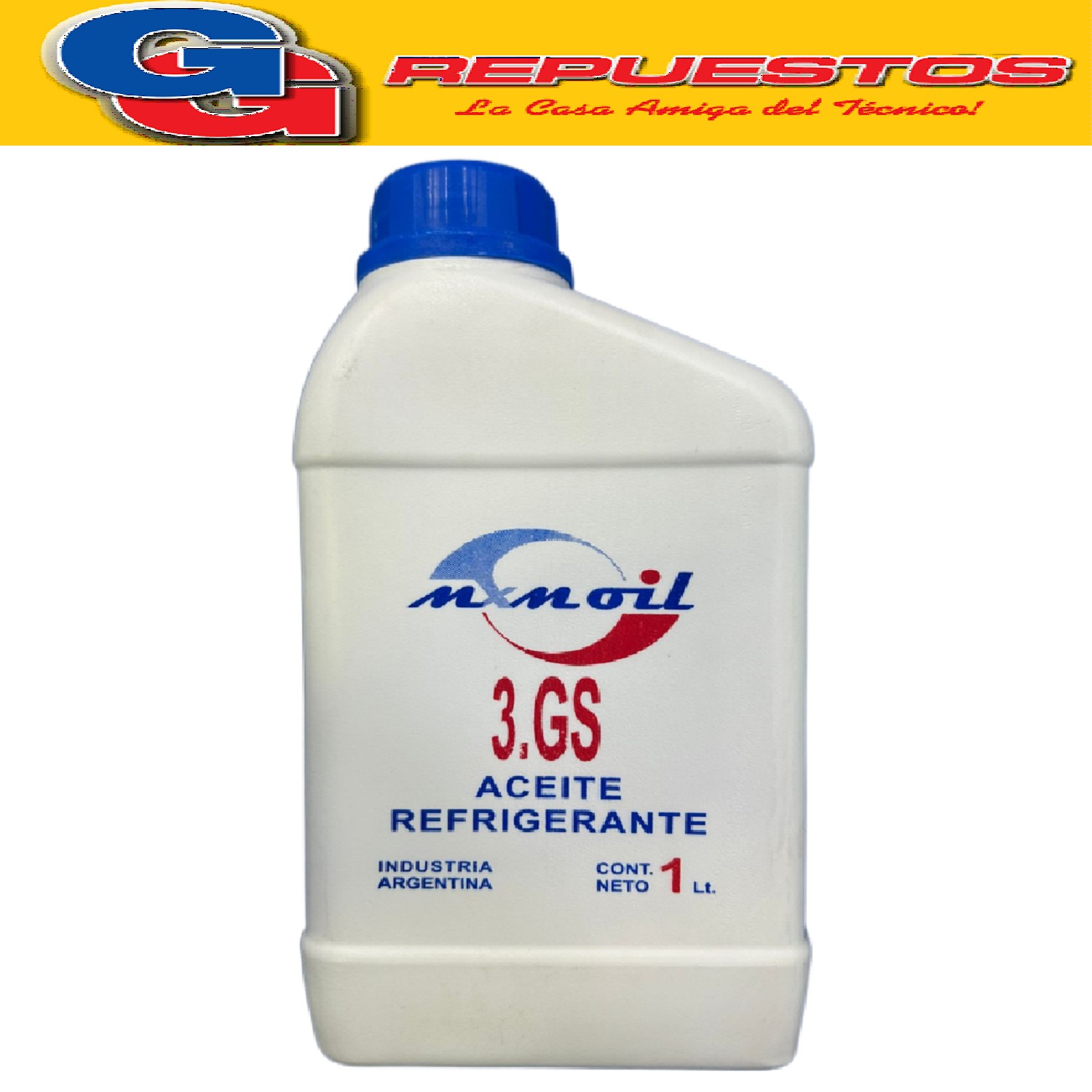 ACEITE REFRIGERANTE MXM OIL 3GS 1 LITRO R12-R22