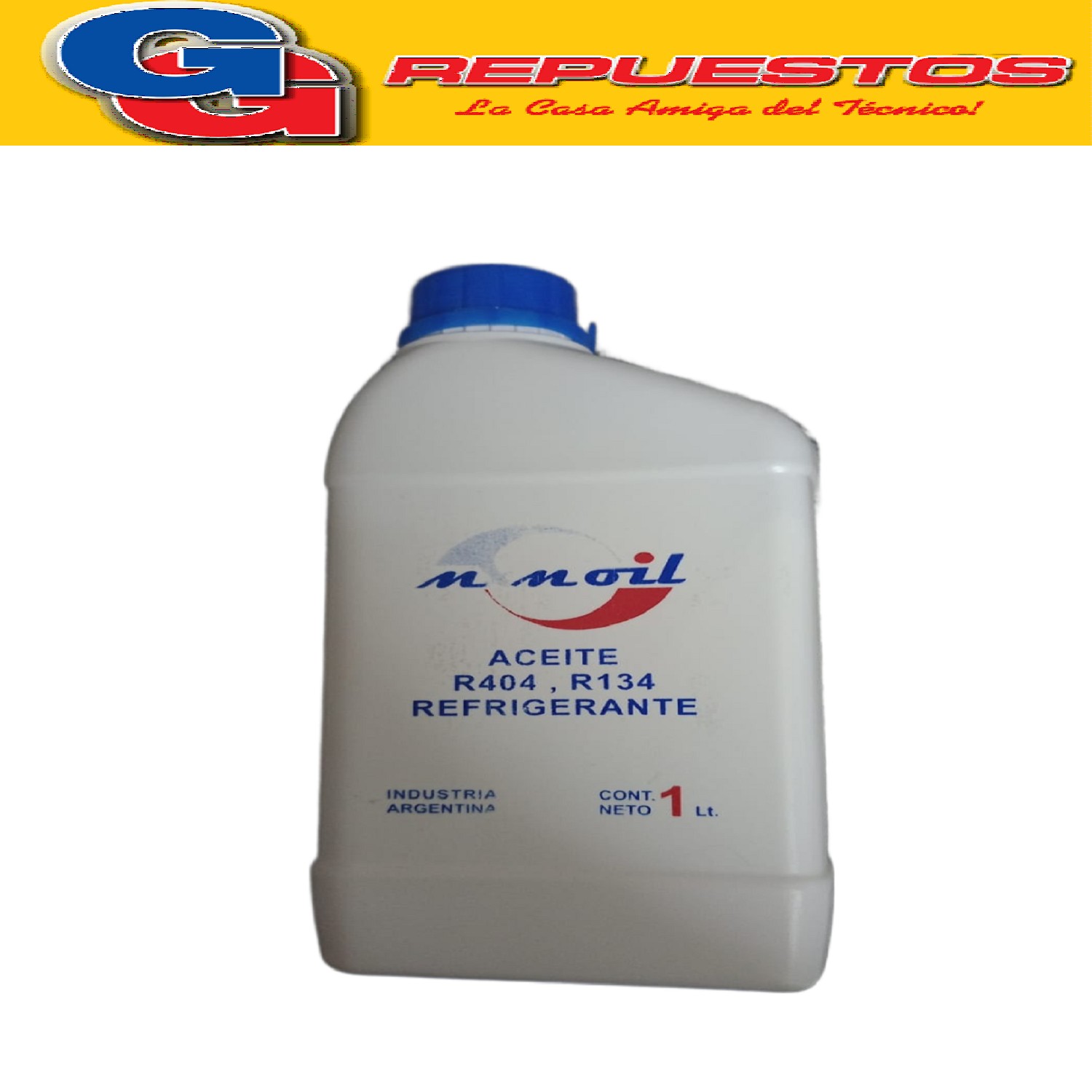 ACEITE REFRIGERACION MXM OIL R134A R404 1 LITRO