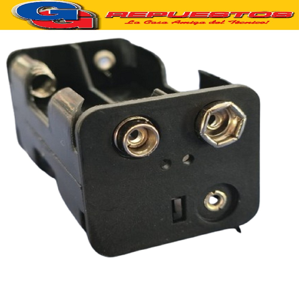 PORTAPILAS X 4 AA C/CLIP BATERIA