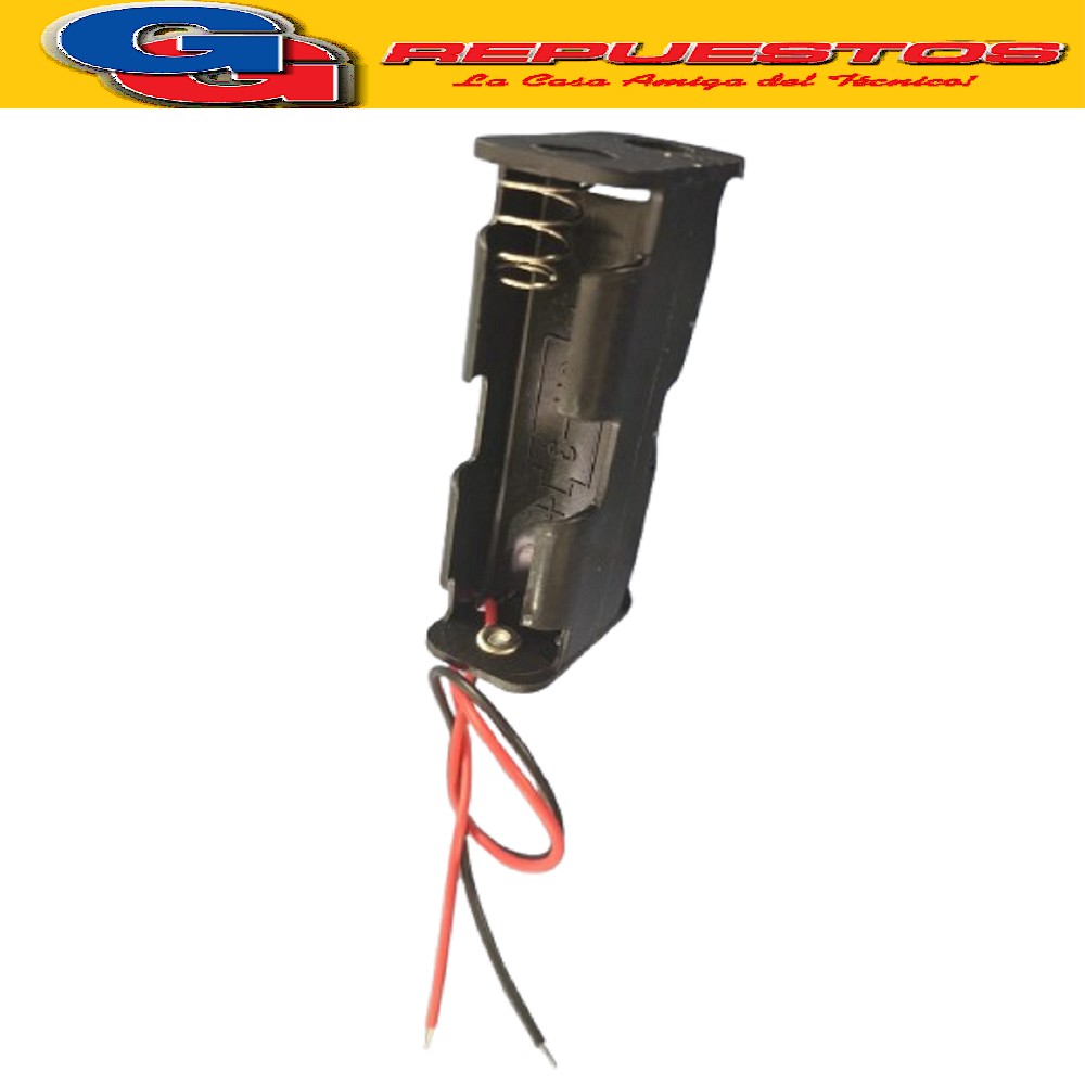 PORTAPILAS X 2 AA CON CABLE