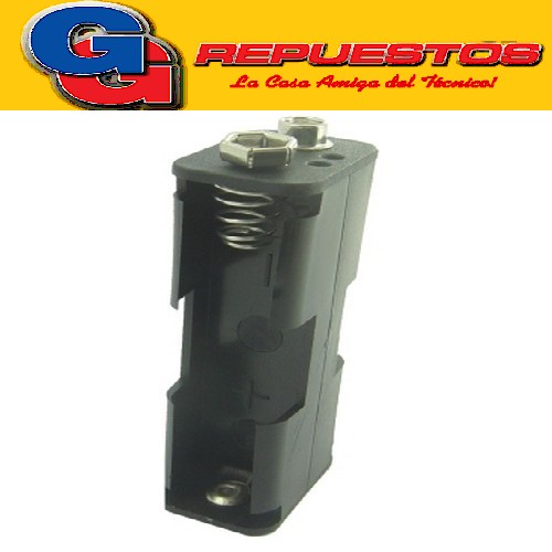 PORTAPILAS X 2 AA CON CABLE