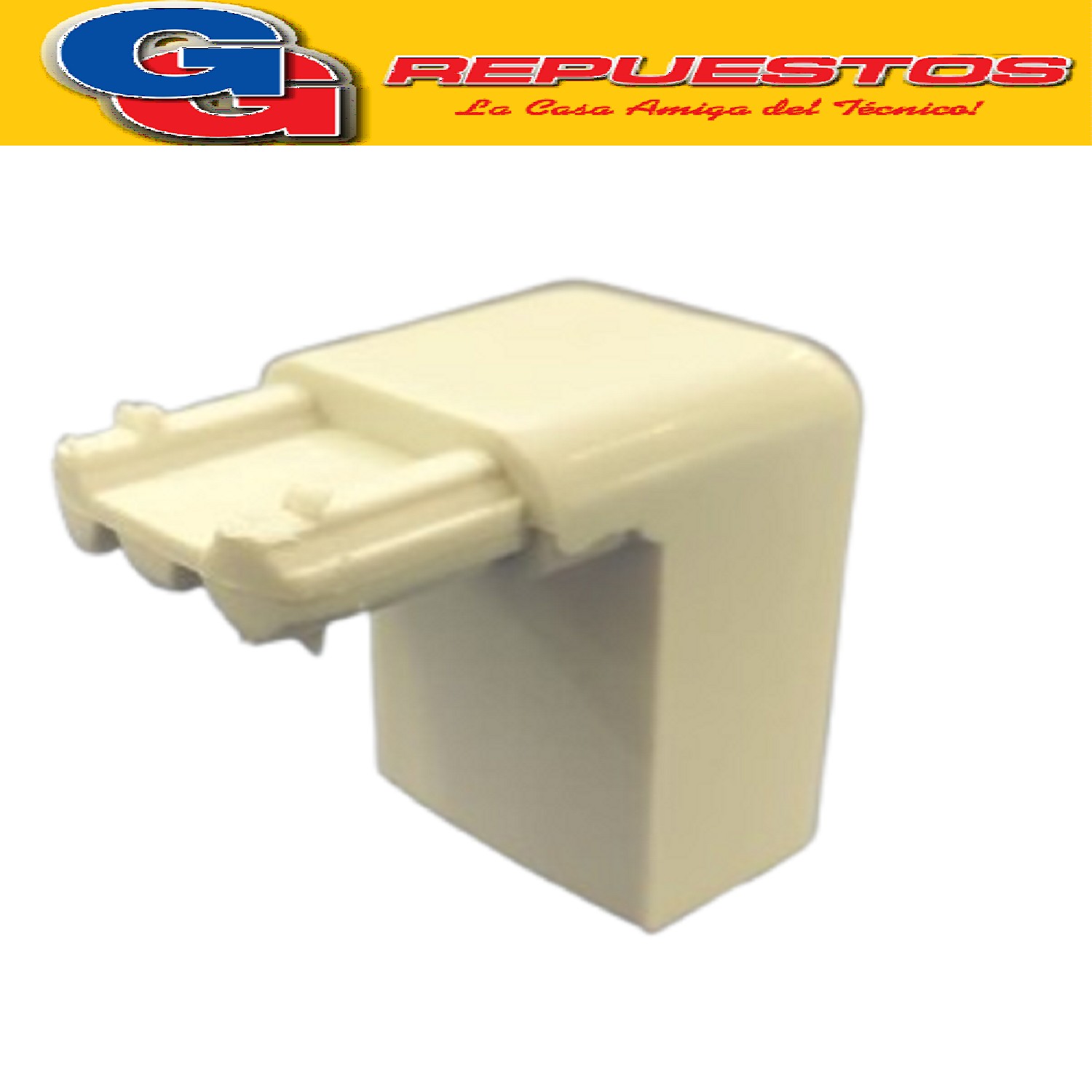 MANIJA PARA HORNO PARA LONGVIE MODELO 411 BLANCO CON SOPORTE S LARGO TOTAL 50 CM.