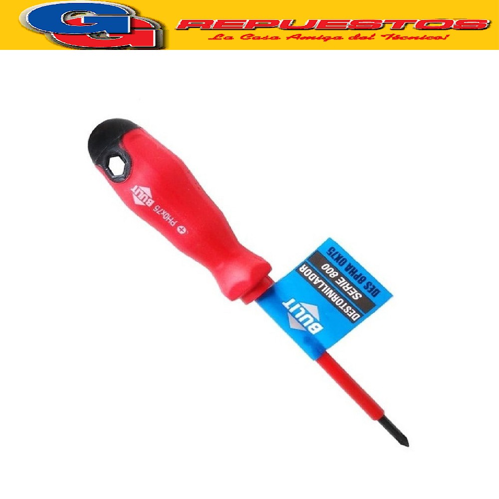 DESTORNILLADOR PHILIPS 1 X 100 AISL.1000V SERIE 800 BULIT