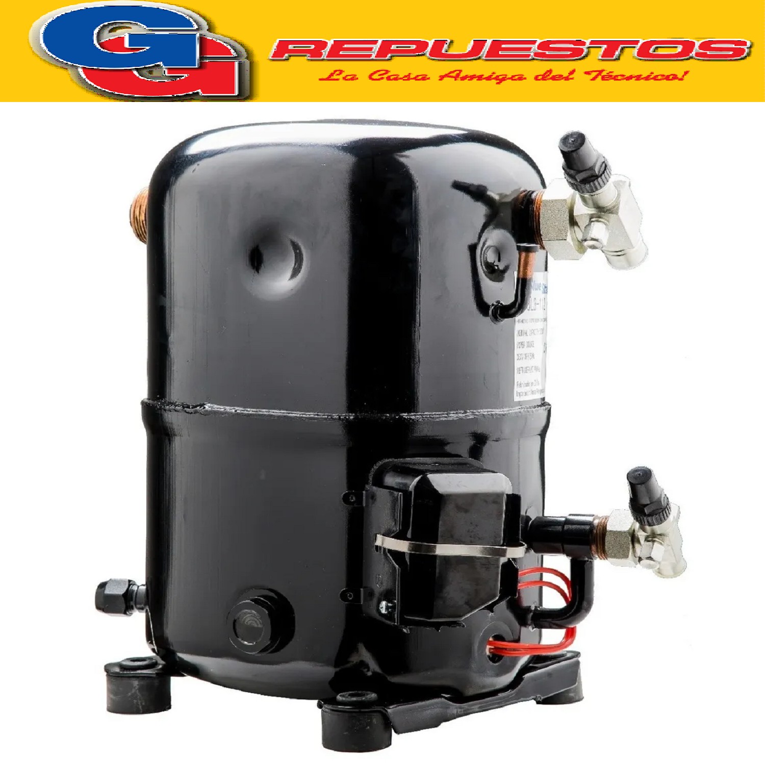 MOTOCOMPRESOR ITALTEC QR3134 7HP R404 MEDIA TEMPERATURA  TRI FASICO 7HP 380V-3PH-50HZ / R404 THREAD CONNECTION QR3-134