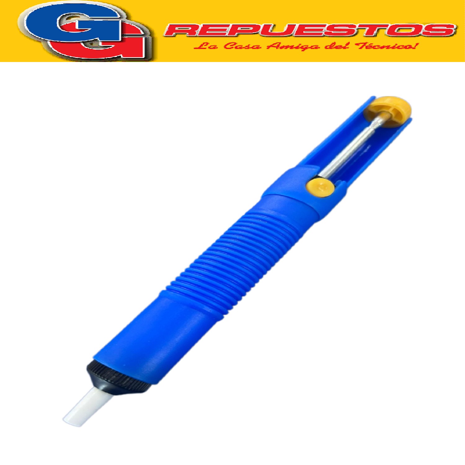 DESOLDADOR PLASTICO A PISTON CHUPA ESTAÑO CHICO B353