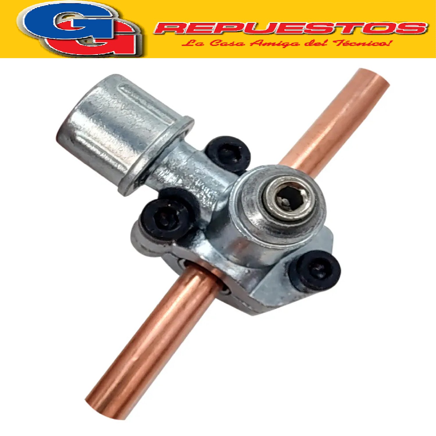 LLAVE VALVULA PINCHE LTV31 PARA CARGAS DE GAS REFRIGERANTE P ARA CAÑOS 1/4  5/16  3/8