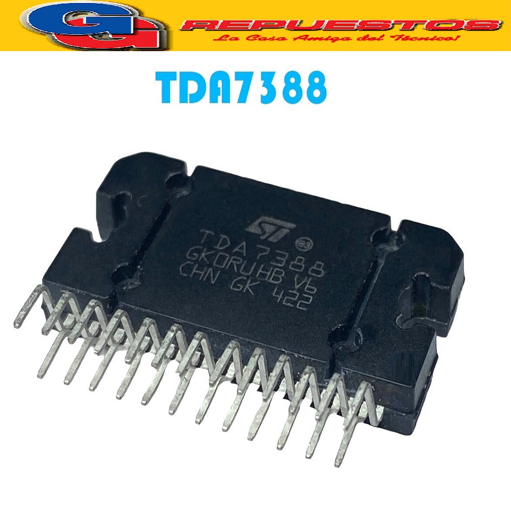 TDA7388 4 X 41W QUAD BRIDGE CAR RADIO AMPLIFIER CIRCUITO INT EGRADO