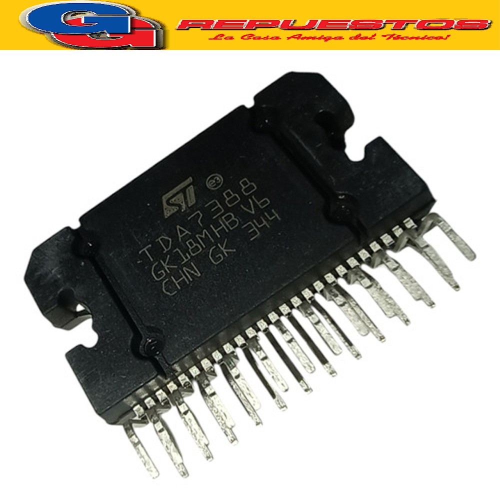 TDA7388 4 X 41W QUAD BRIDGE CAR RADIO AMPLIFIER CIRCUITO INT EGRADO