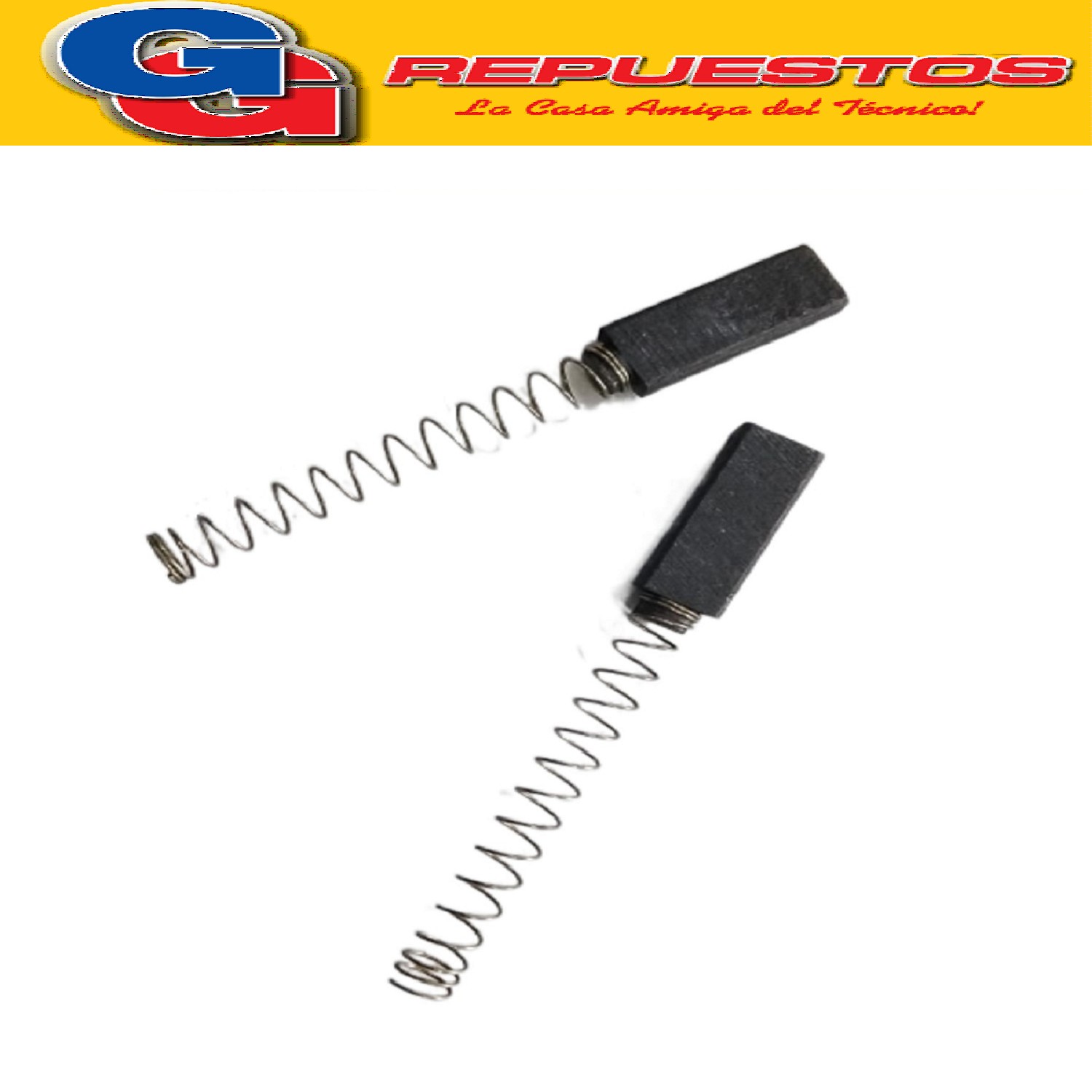 CARBONES 5.00X5.00X25.00 TALADROS Y ELECTRODOMESTICOS VARIOS EL PAR